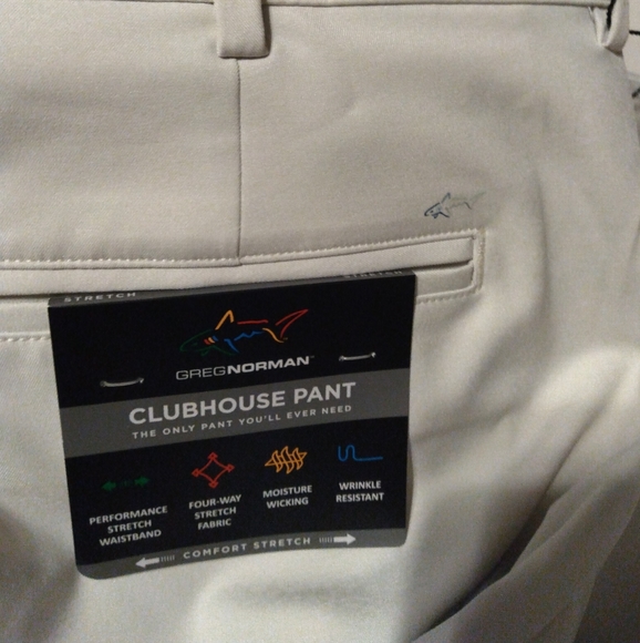 Greg Norman clubhouse performance pants NWT - Picture 5 of 10